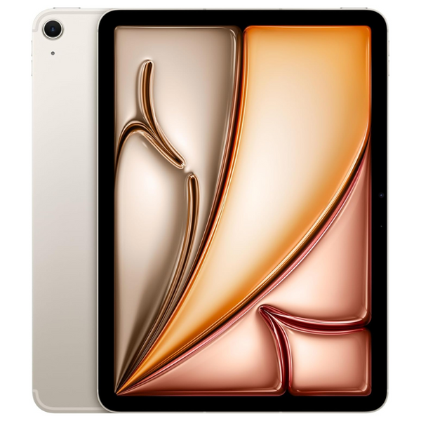 Apple iPad Air 11-inch (M2): Built For Apple Intelligence, Liquid Retina Display, 128GB, 12MP Front/Back Camera, Wi-Fi 6E + 5G Cellular