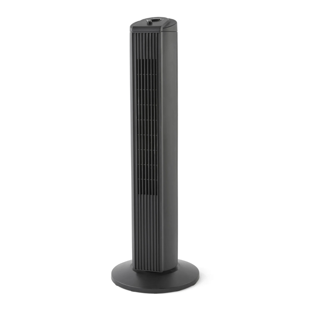 Mainstays 28″ Tall 3-Speed Oscillating Tower Fan