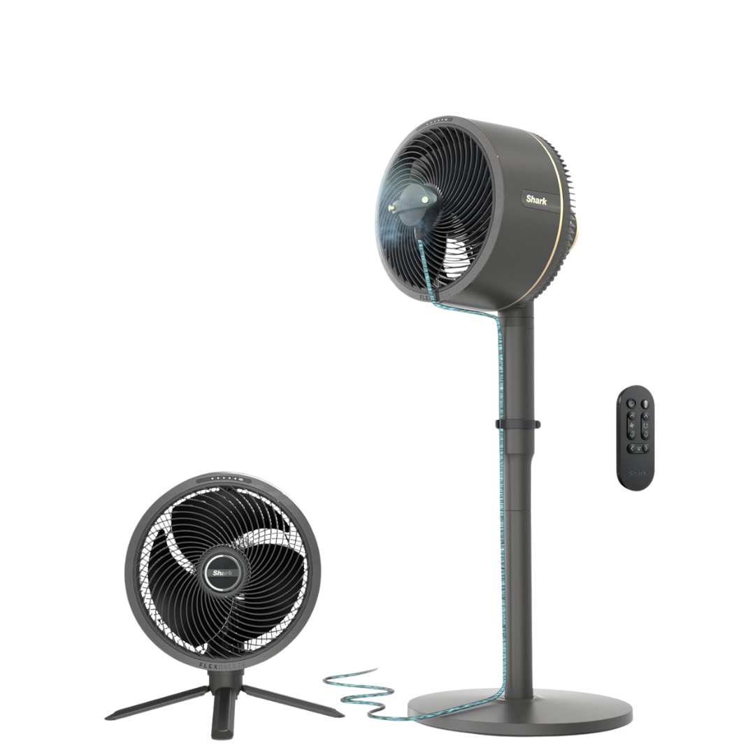 Shark FlexBreeze Pedestal & Tabletop Oscillating Fan With Remote