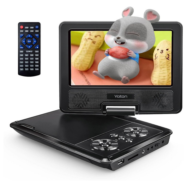 9.5" Portable DVD Player For Kids And Car