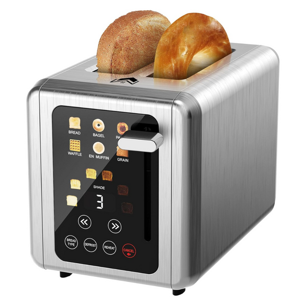 2 Slice Stainless Steel Digital Timer Toasters