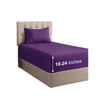3-Piece Extra Deep Pocket Twin Sheets