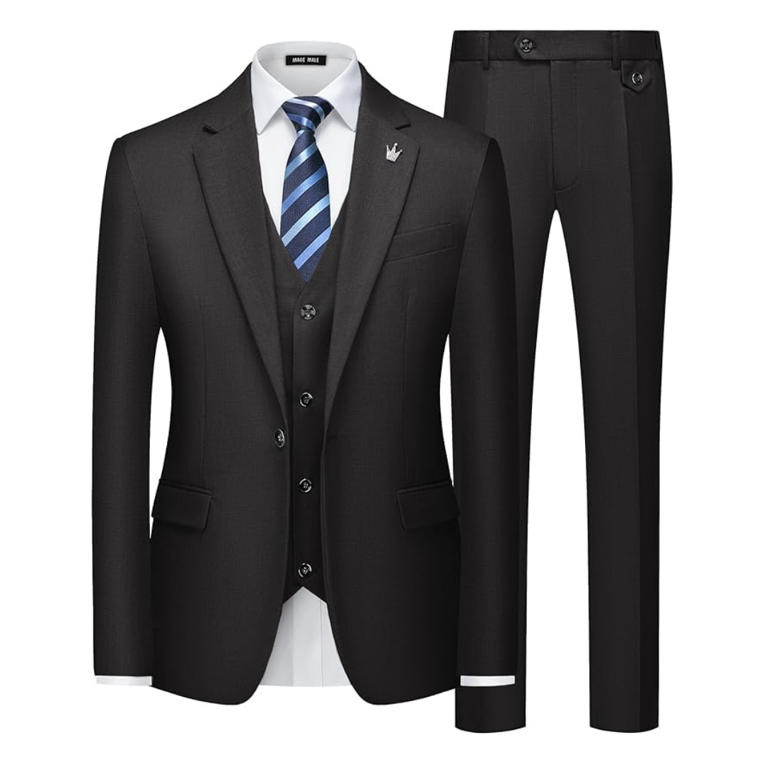 Men's Slim Fit 3 Piece Tuxedo Suit