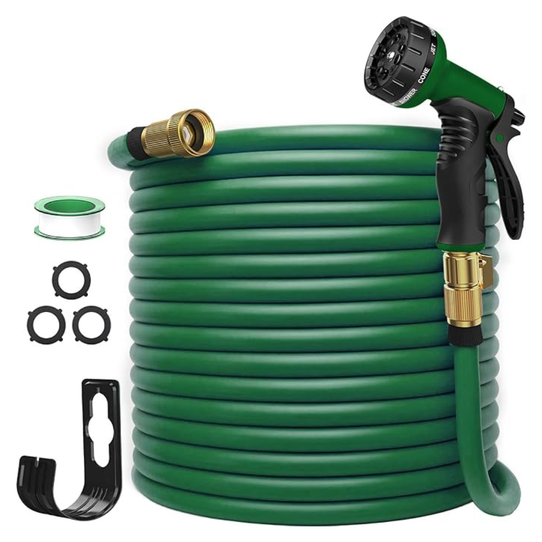 100ft Kink-Free Leak-Proof Flexible Garden Water Hose
