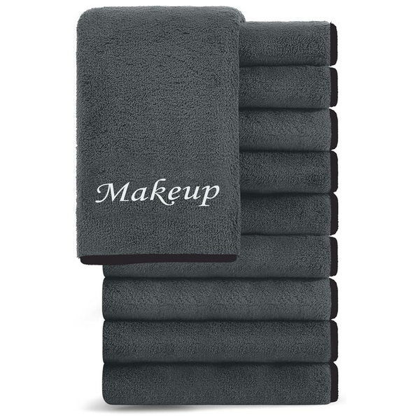 10-Pack Cosy Family Makeup Remover Wash Cloths (12" x 12")
