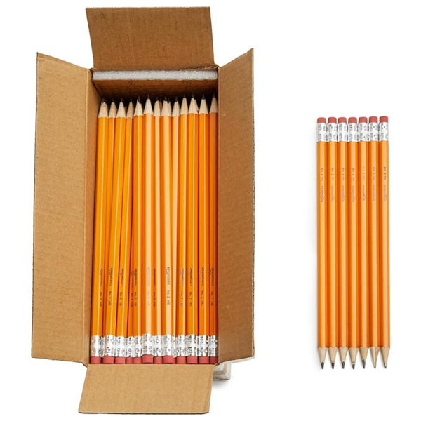 150-Count AmazonBasics Pre-Sharpened Wood Cased 2 HB Pencils