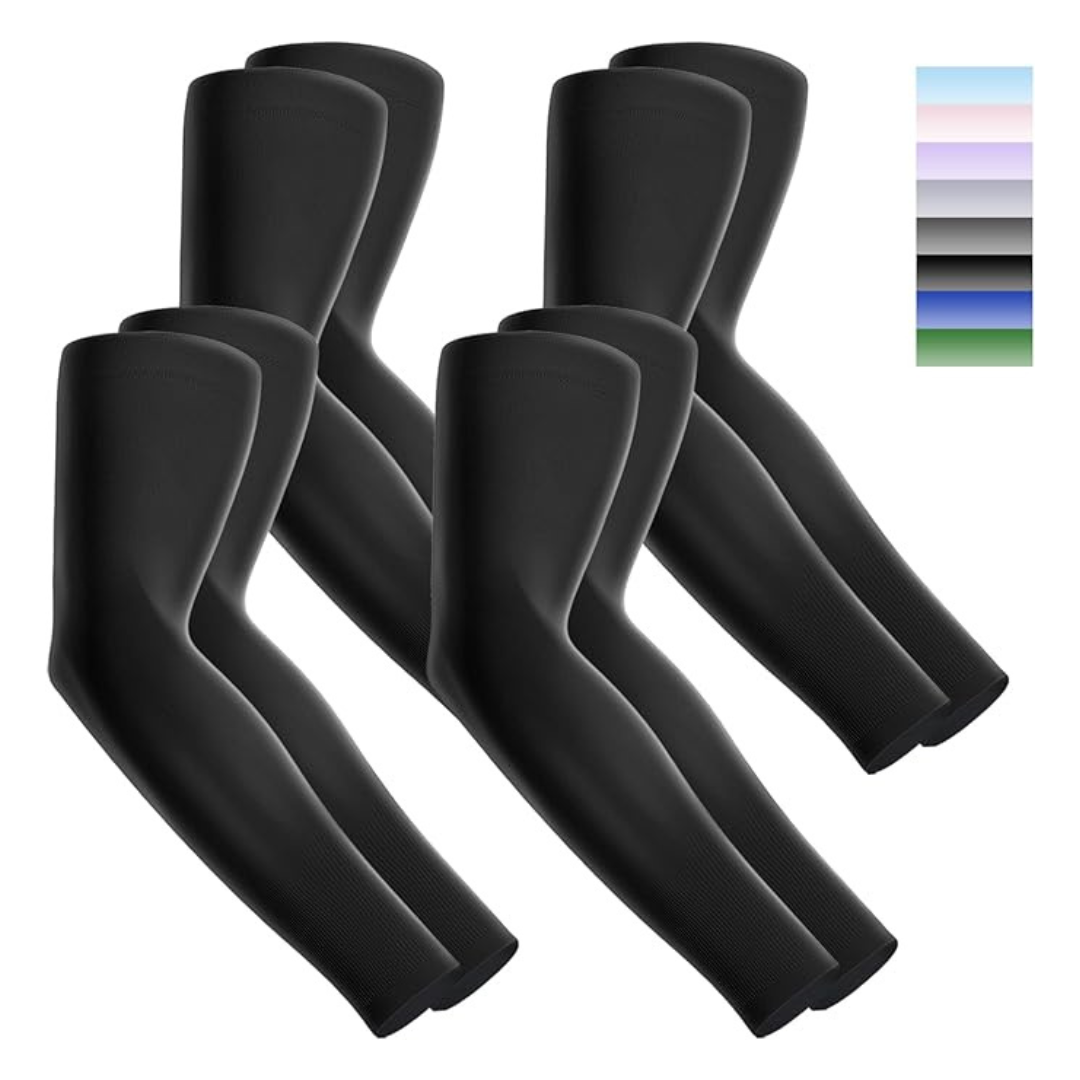 4-Pairs UV Sun Protection Sleeves To Cover Arms