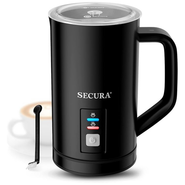 8.4-Oz Secura Automatic Hot & Cold Electric Milk Frother Steamer