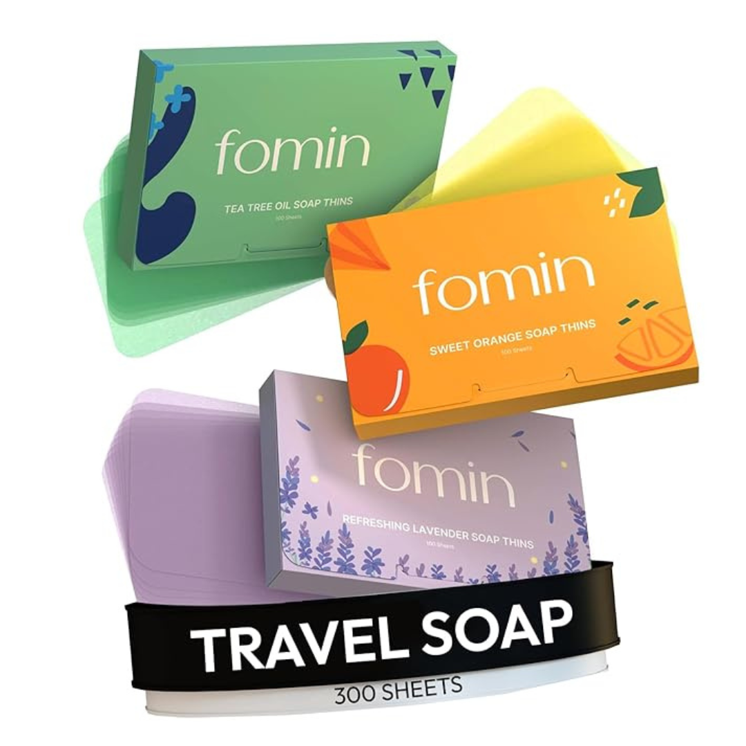 300-Count (3 x 100-ct) Fomin Antibacterial Paper Soap Sheets