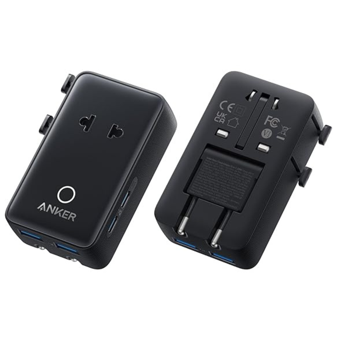 5-Port 20W Anker Nano Travel Power Adapter Black Or White)