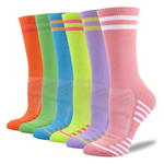 6-Pack Womens Ankle Athletic Socks