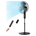 Qunler 16'' Pedestal Oscillating Fan With Remote Control