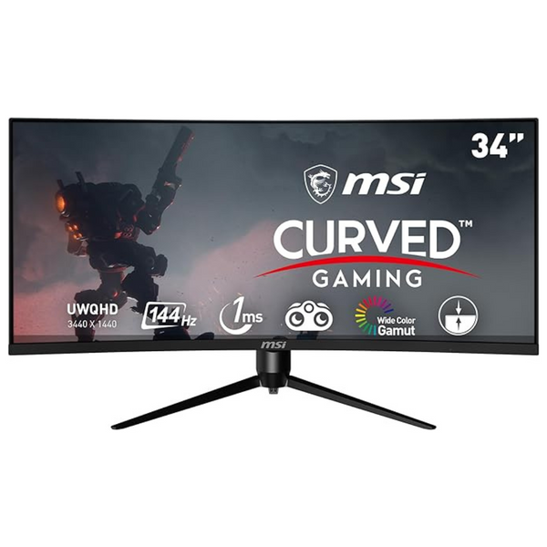 MSI Optix MAG342CQR 34" Curved WQHD VA LED Gaming Monitor