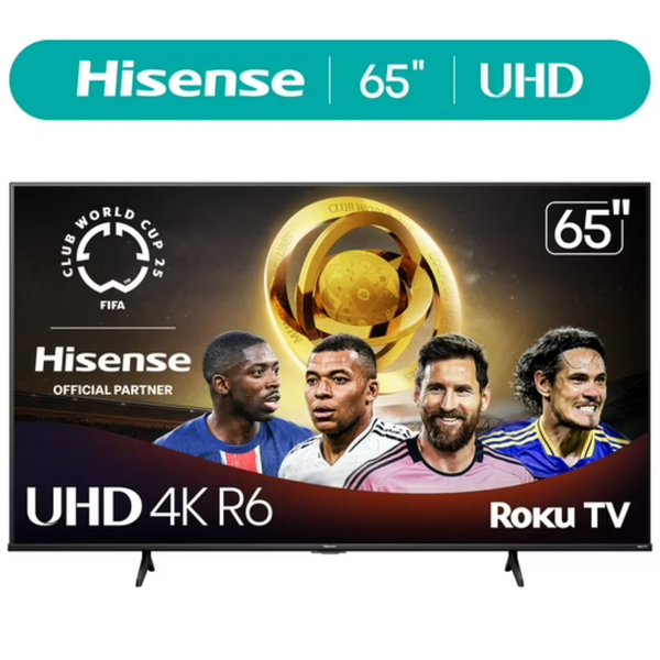 Hisense R6 Series 65" 4K Ultra HDR Smart LED Roku TV