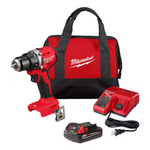 Milwaukee M18 Brushless 1/2" Drill/Driver Kit W/Battery & Charger