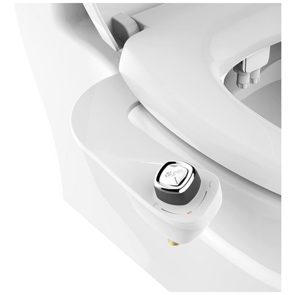 BioBidet SlimEdge Simple Bidet Toilet Attachment With Dual Nozzle