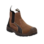 PUMA Men's Tanami Double Gore Brown Soft Toe Mid Industrial Shoes