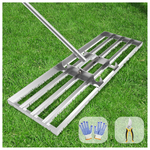 Heavy-Duty 30" Lawn Leveling Rake