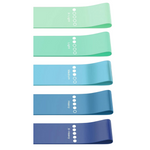5-Pack Renoj Resistance Work Out Bands (Blue)