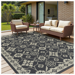 Cocoer 5' x 8' Reversible Waterproof Outdoor Patio Rug