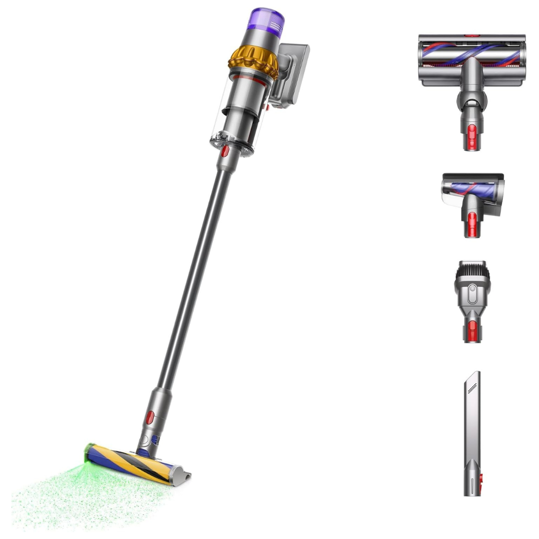 Dyson V15 Detect Total Clean Extra Stick Vacuum [Factory Reconditioned]
