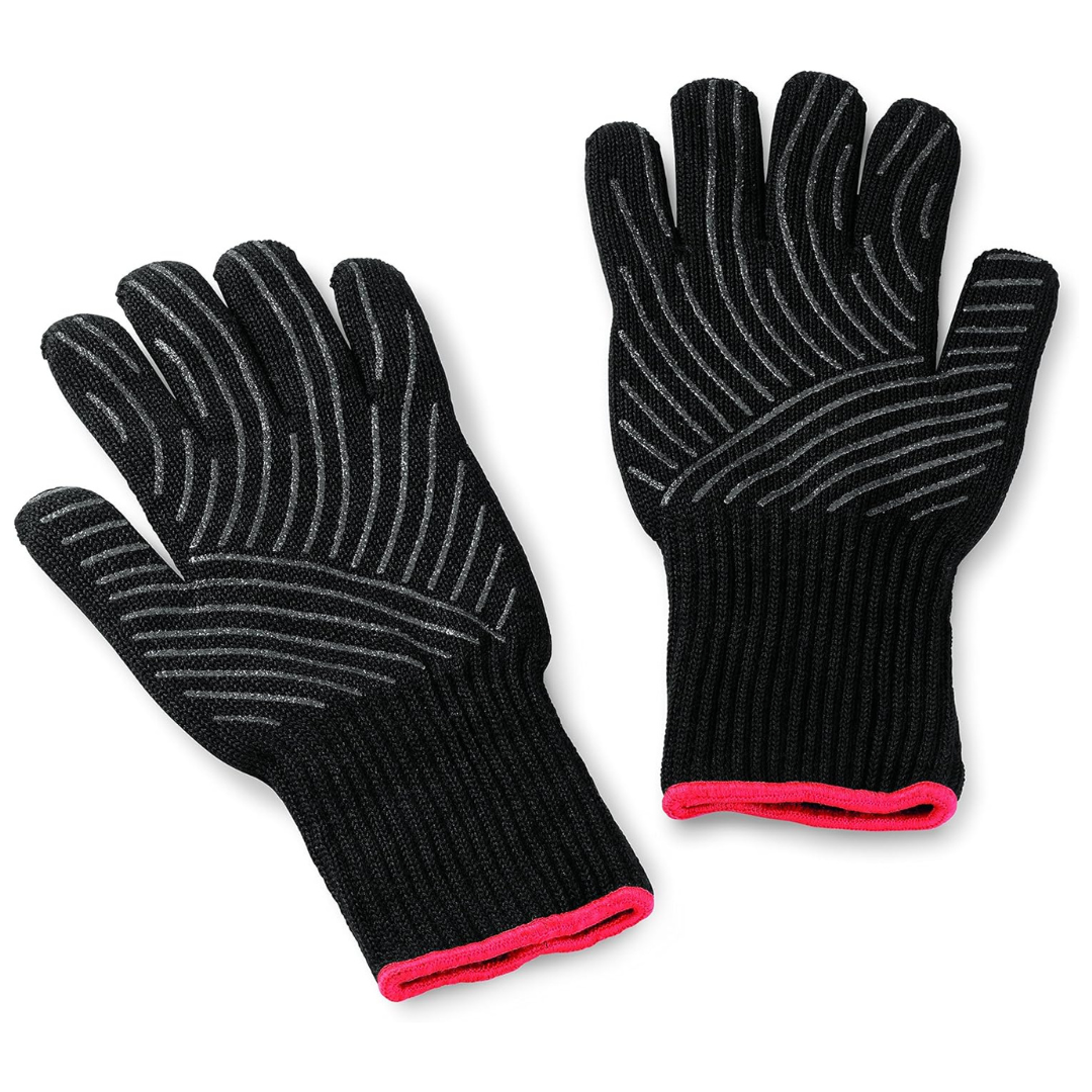 Pair Of Weber Heat Resistant Premium Barbeque Glove Set
