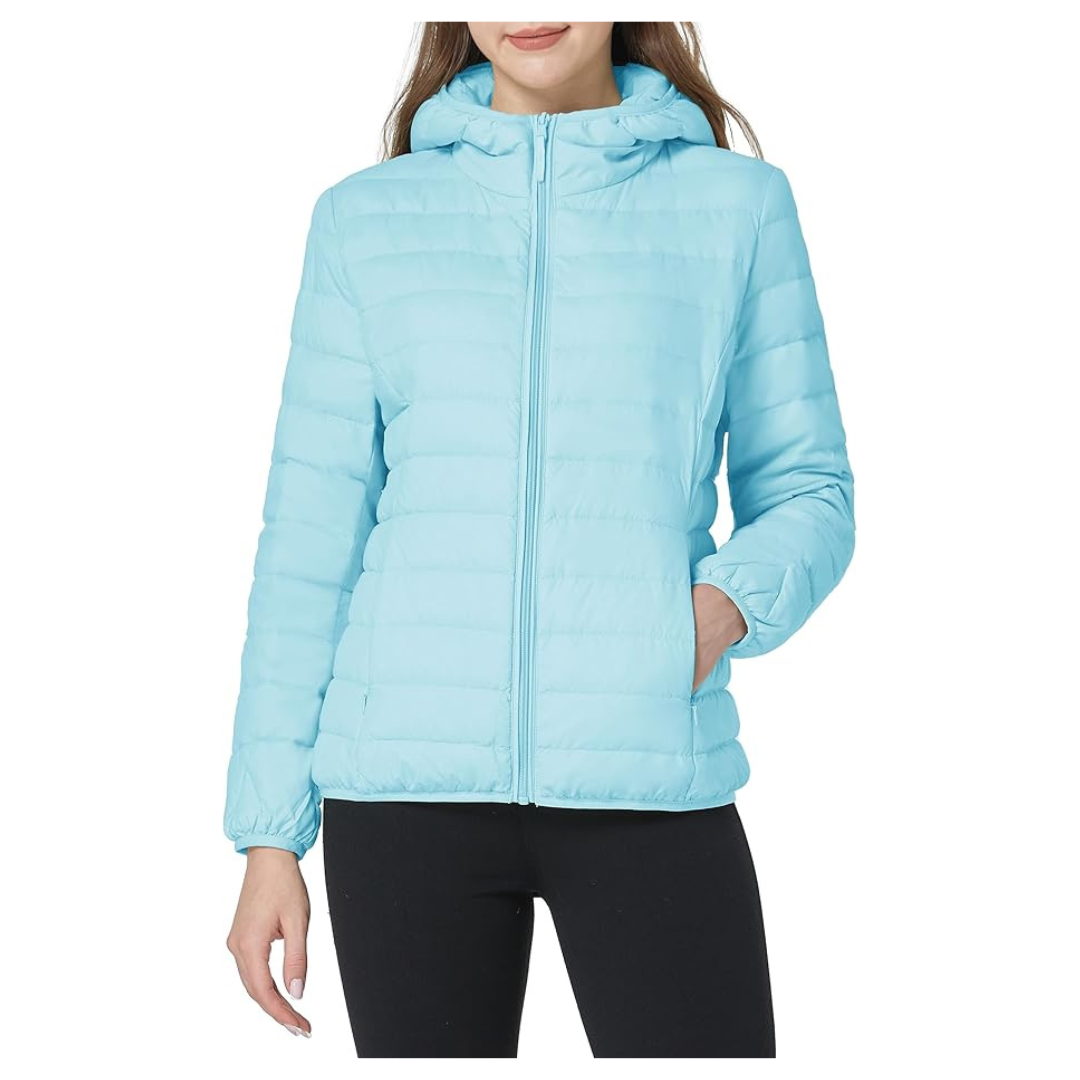 Wantdo Women's Light Weight Packable Down Jacket