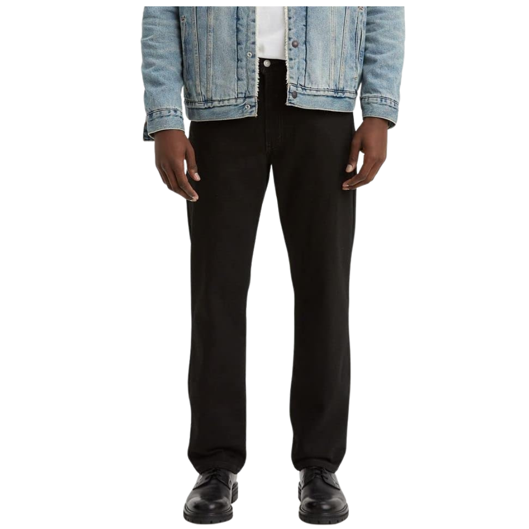 Levi's Men's 550 Relaxed Fit Jeans (Black)