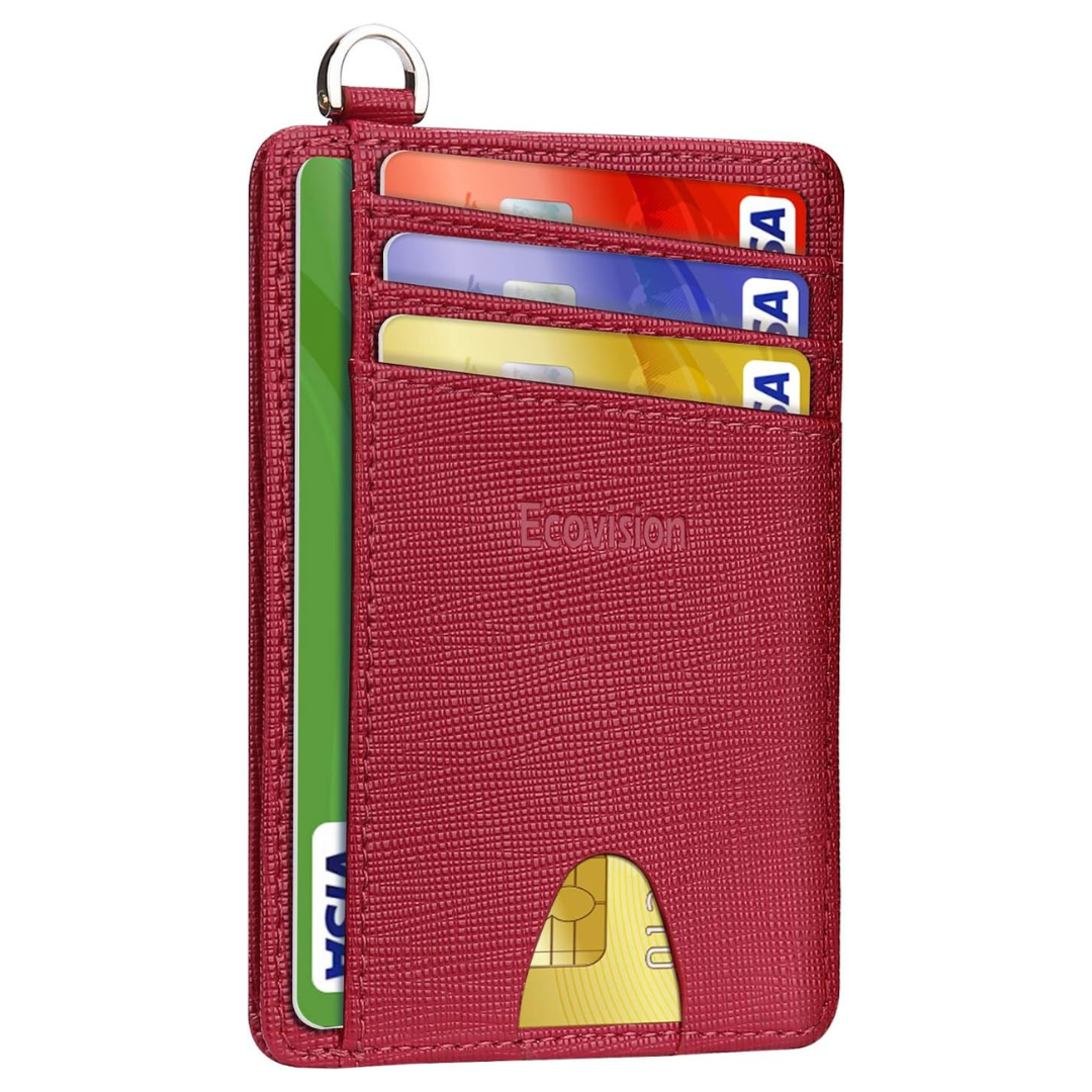 RFID Blocking Slim Minimalist Front Pocket Wallet