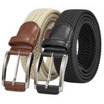 2 Pack Braided Woven Belts