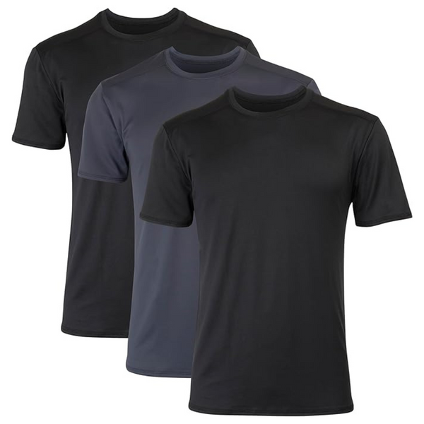3-Pack Hanes Men's Moves Mesh T-Shirt