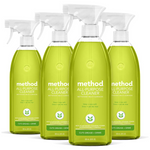 4-Pack 28-Oz Method All-Purpose Lime + Sea Salt Cleaner Spray Bottles