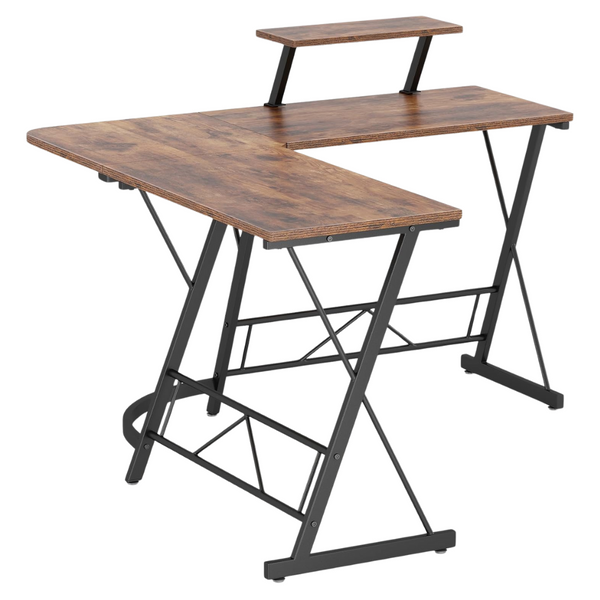 51" L-Shaped Durable Computer Desk