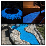 500-Piece Glow In The Dark Garden Rocks