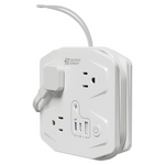 20W 3-Foot Wrap Up Travel Power Strip (Various)