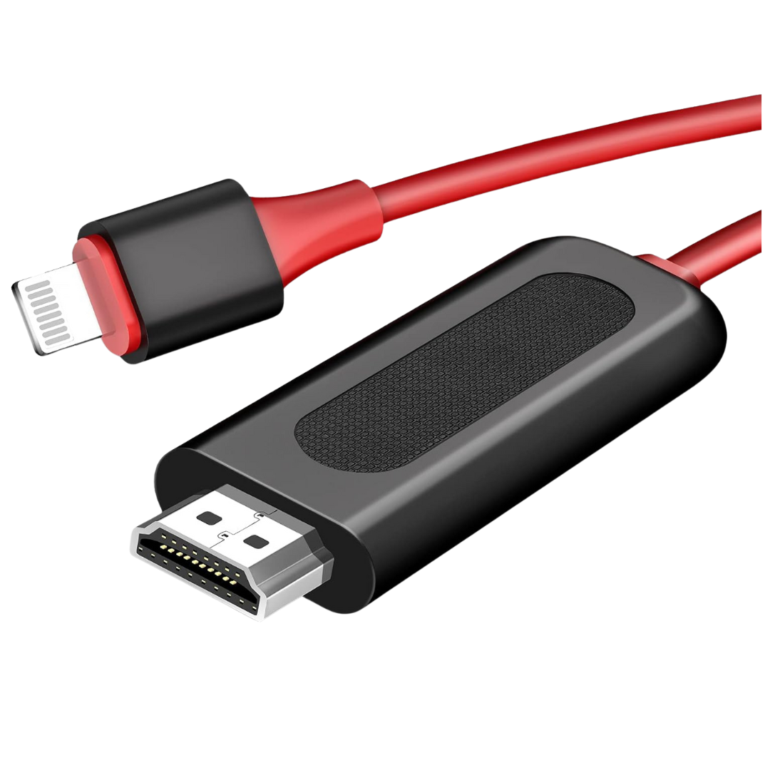 2K Lightning To HDMI Adapter Cable (Various)