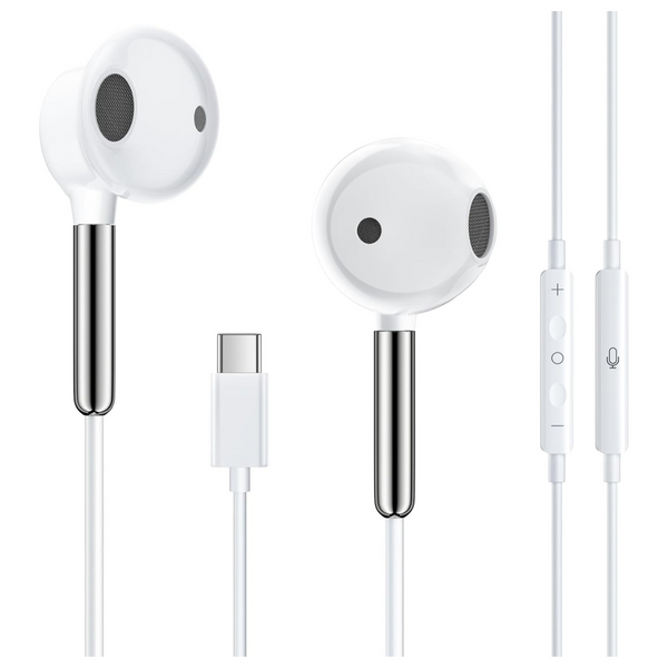 USB C Wired Ergonomic In-ear Headphones W/ Mic (Various)