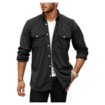 Men's Long Sleeve Casual Corduroy Jacket (Various)