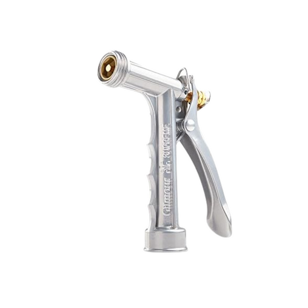 Gilmour Full Size Zinc Pistol Grip Nozzle With Threaded Front