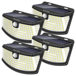 4-Pack Aootek 120 LEDs Solar Motion Sensor Lights