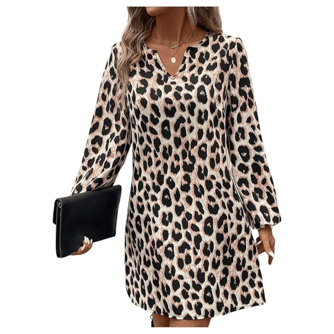 Women's Leopard Print Dress