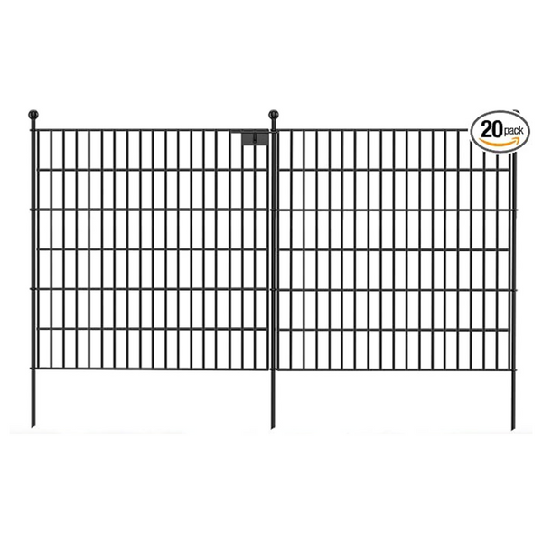 20-Panel Land Guard 30"x50' No Dig Garden Fence