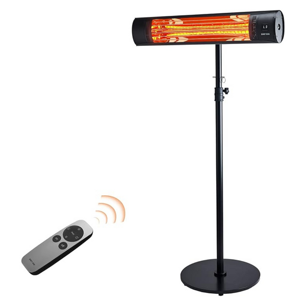 East Oak 1500W Wall Mounted & Standing Infrared Electric Patio Heater