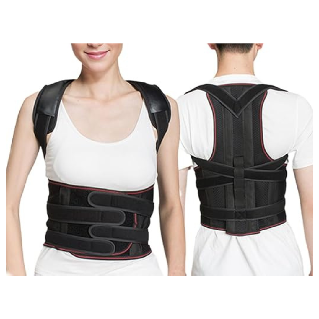 Brace And Neck Stretcher for Scoliosis And Poor Posture