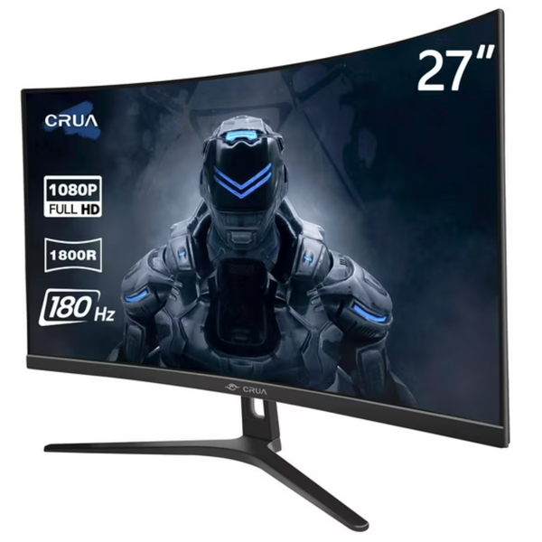 CRUA CR270C 27" Curved FHD VA LCD Gaming Monitor