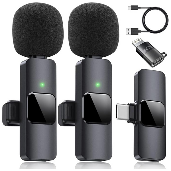 Dual Wireless Lavalier Microphone (Various)