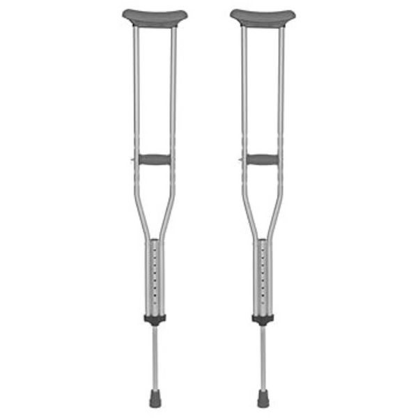 SevaCare By Monoprice Adjustable Aluminum Crutches