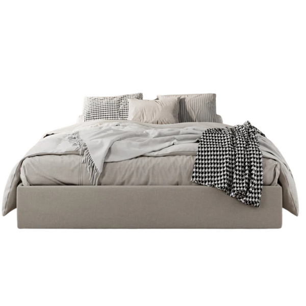 Latitude Run Full Braya Hydraulic Lift Up Storage Upholstered Platform Bed