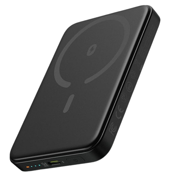 5000mAh 20W 0.5'' Ultra Slim Wireless Portable Charger W/USB C Cable