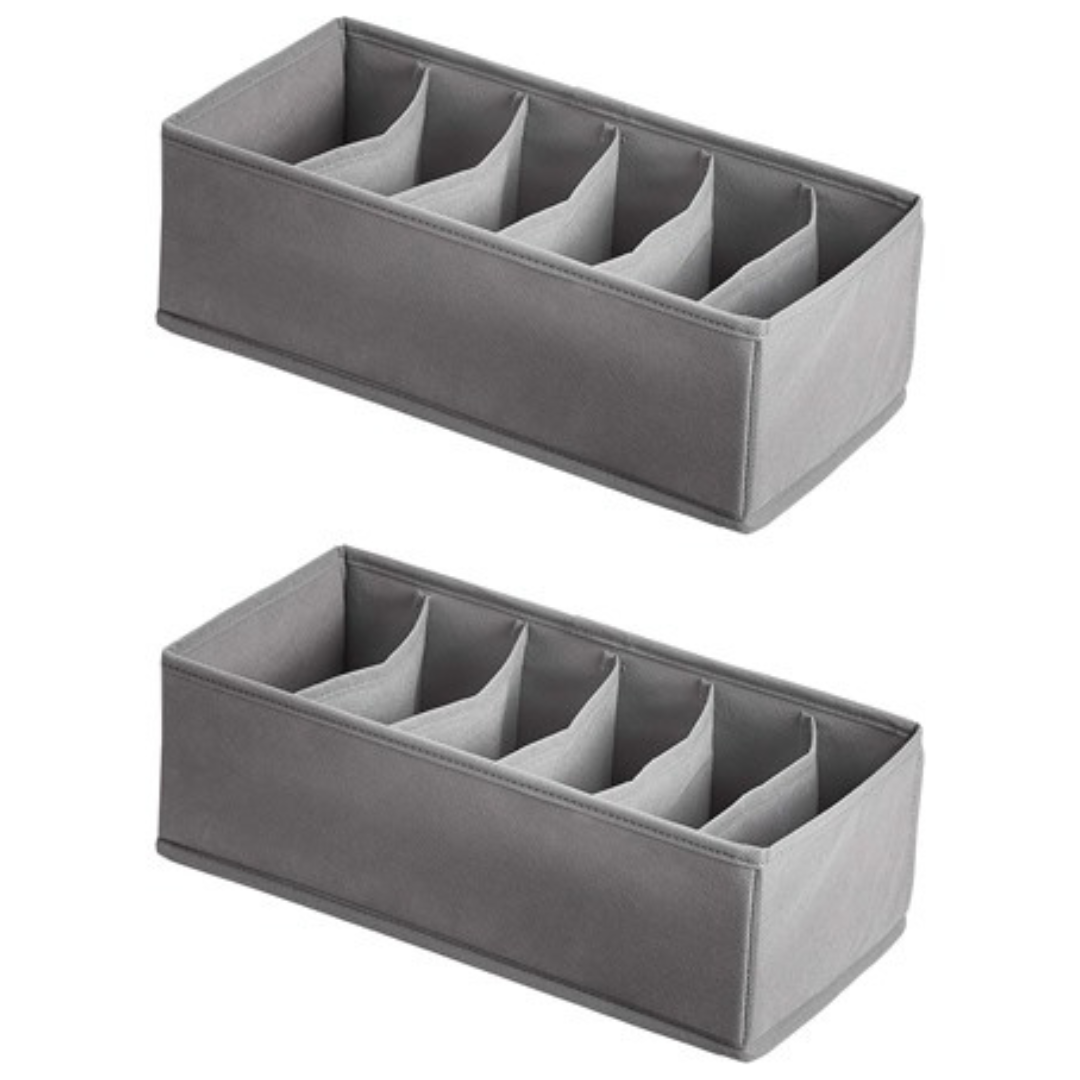 2-Pack Amazon Basics Dresser Drawer Organizer